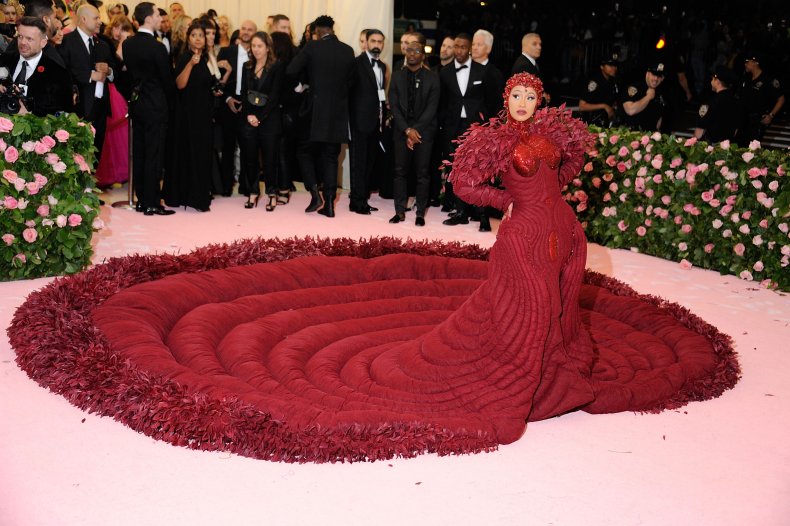 Cardi B attends the 2019 Met Gala