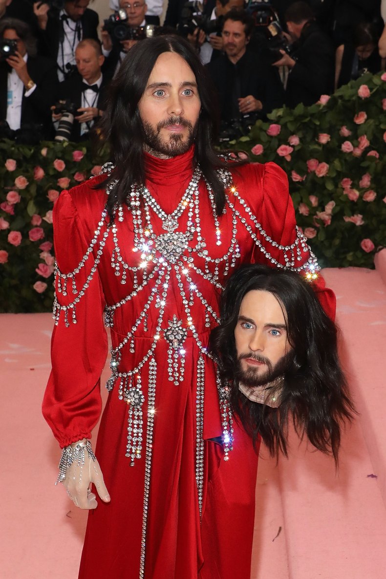 Jared Leto attends the 2019 Met Gala