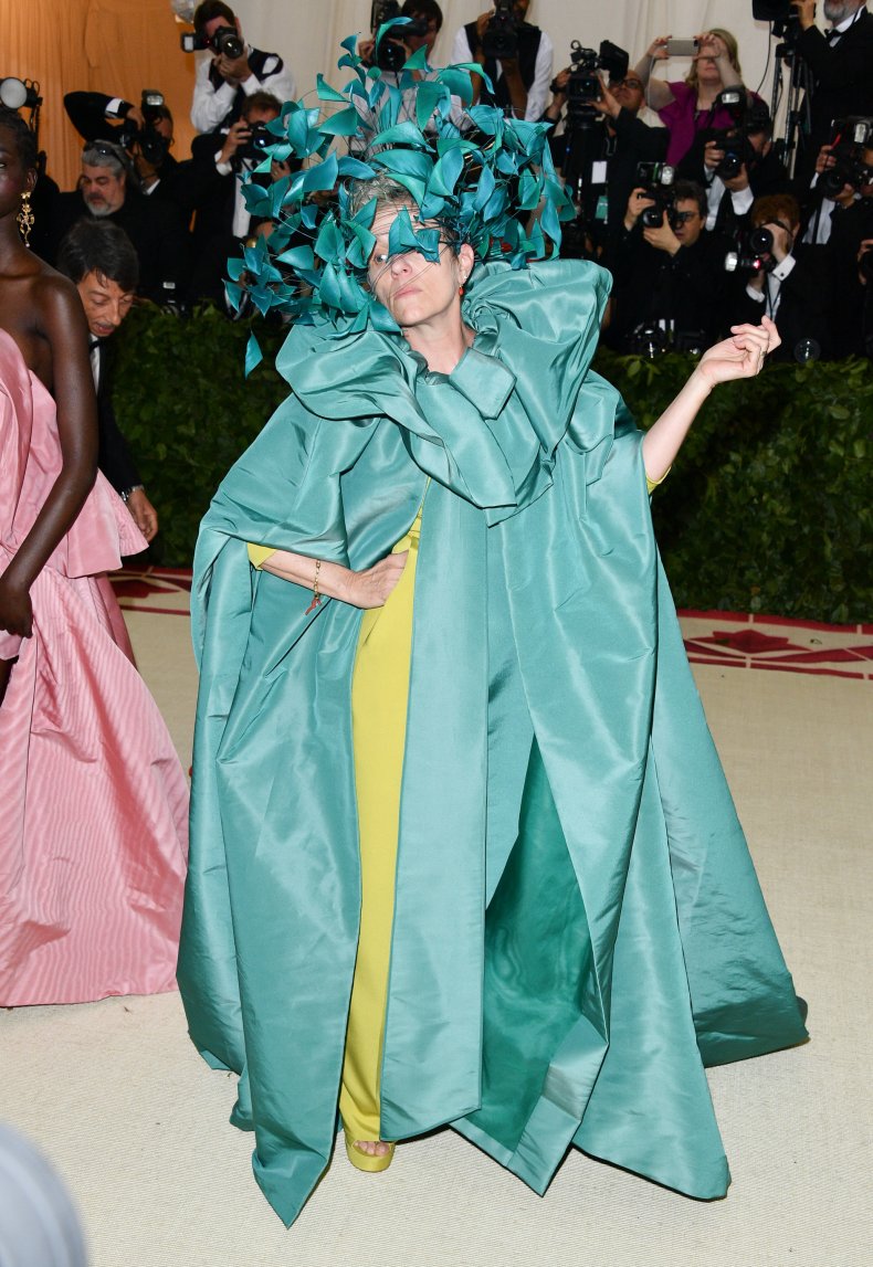 Frances McDormand at the 2018 Met Gala