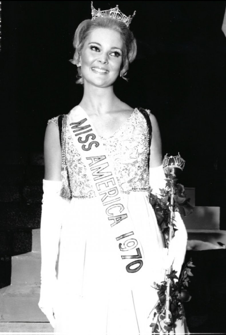 Pam Eldred as Miss America 1970
