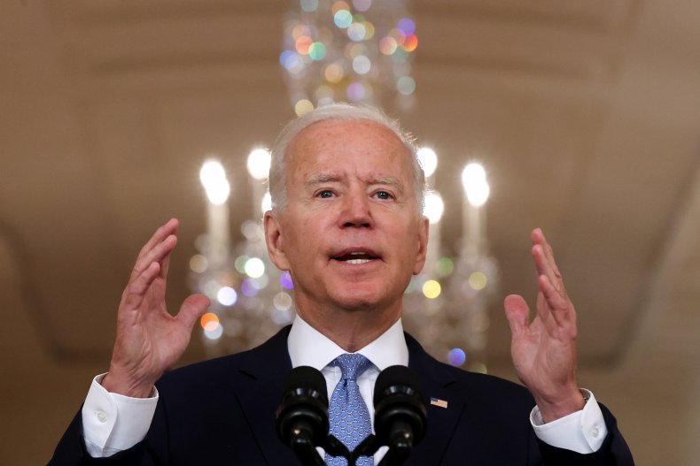 President Joe Biden Addresses Nation On Afghanistan