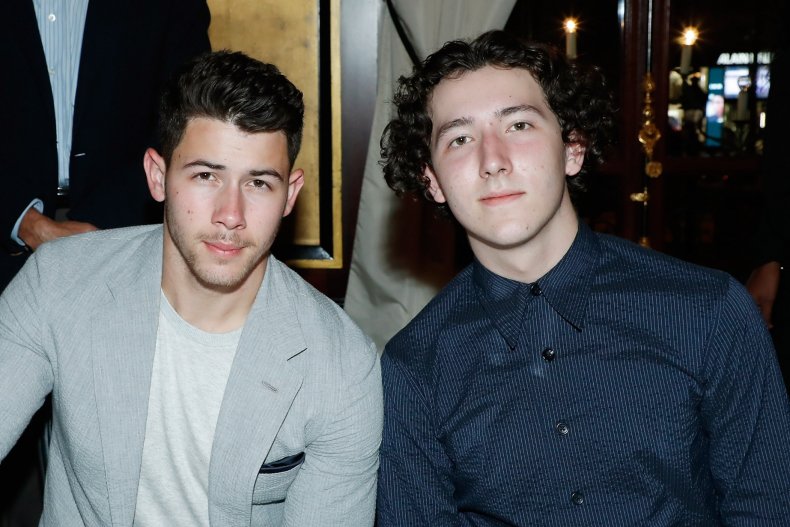 Nick Jonas and Frankie Jonas