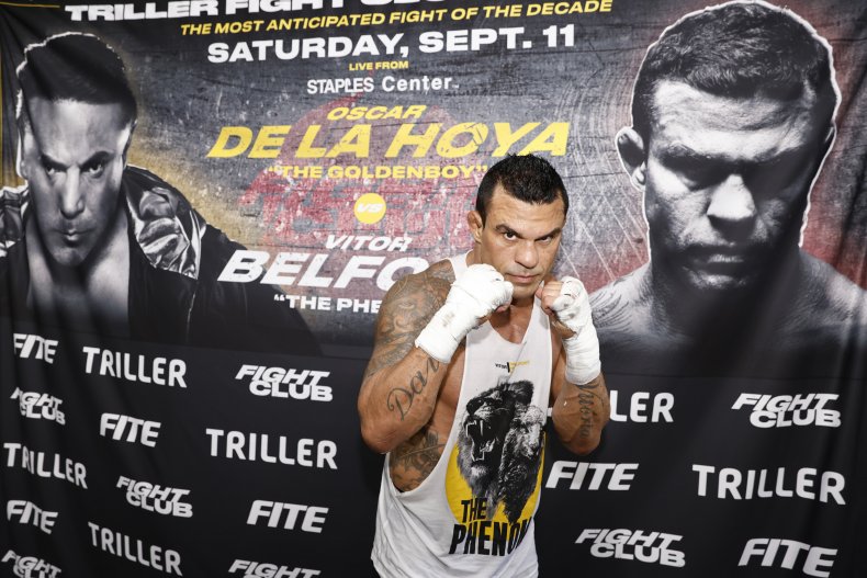 Vitor Belfort in Florida in August 2021.