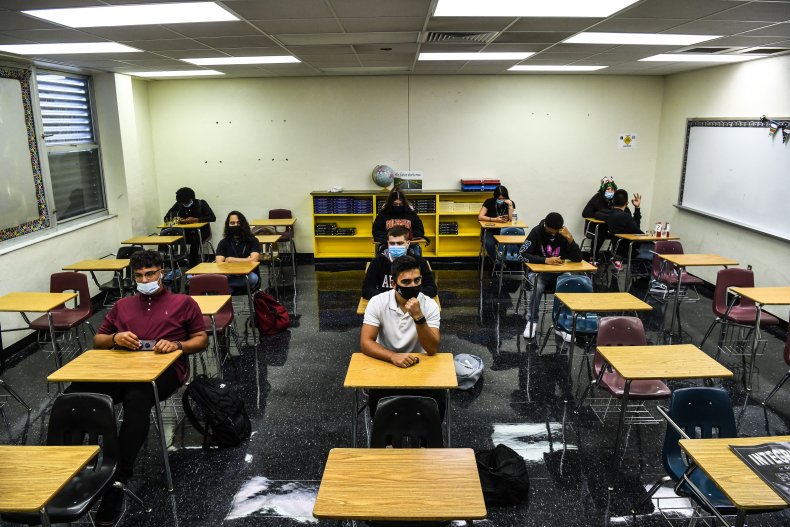 Students Wear Face Masks
