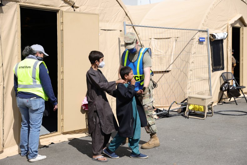 Afghan Evacuees Arrive in Germany