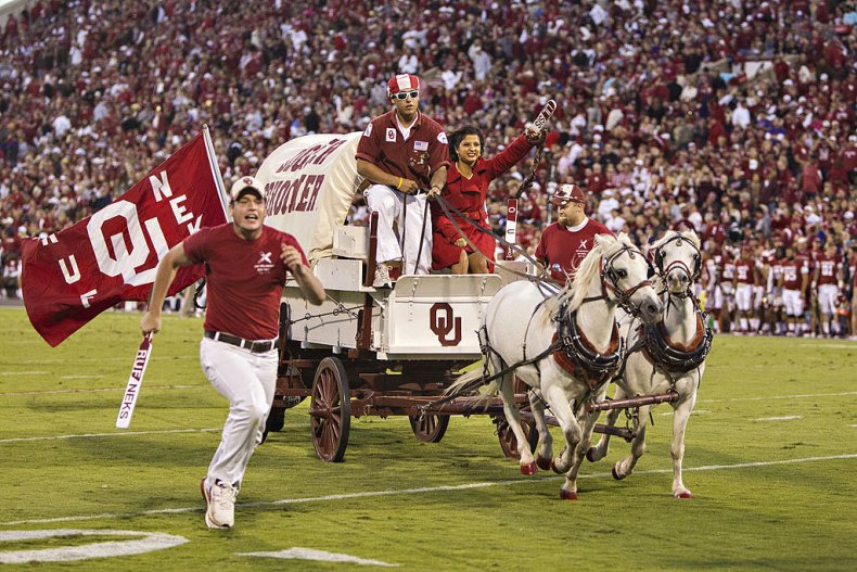 University of Oklahoma Boomer and Sooner