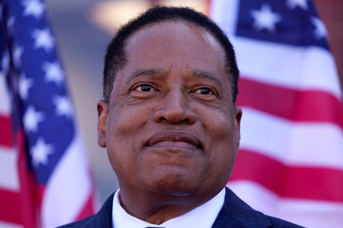Larry Elder Homeless Encampment California Governor Recall