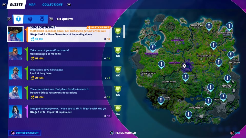 'Fortnite': Week 14 Full Legendary Quest List And Walkthrough