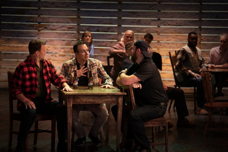 Come From Away scene