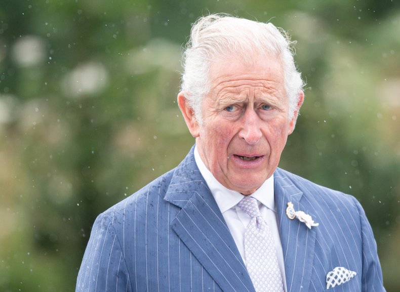 Prince Charles at Police Memorial