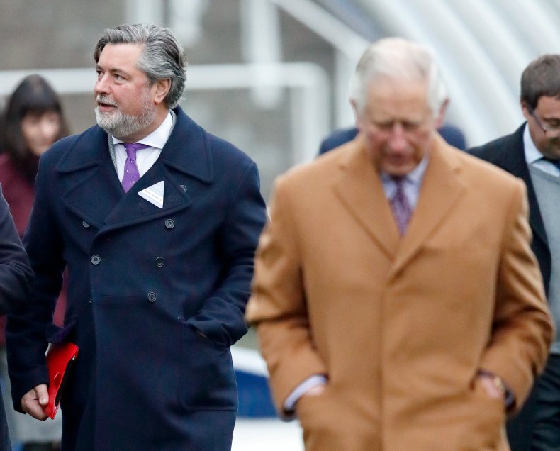 Michael Fawcett and Prince Charles