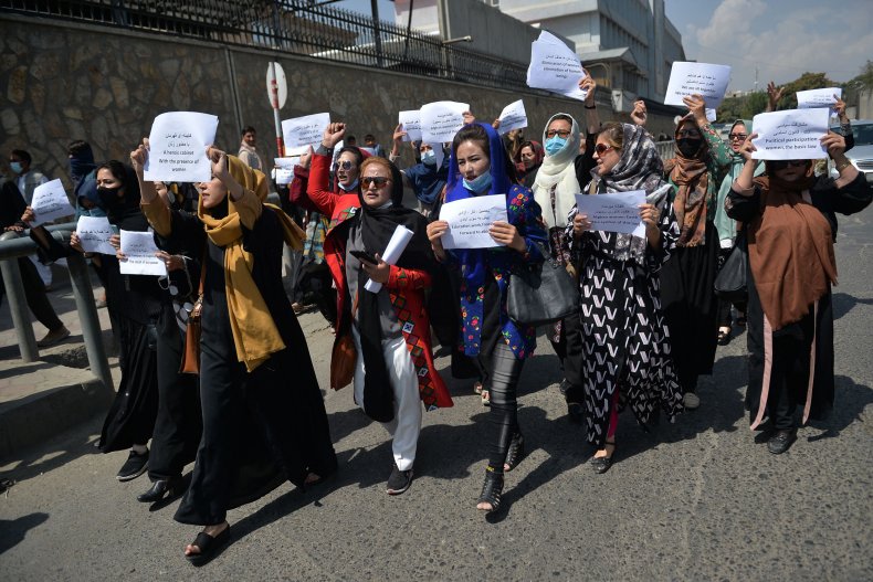 Afghan Women's Rights Protest