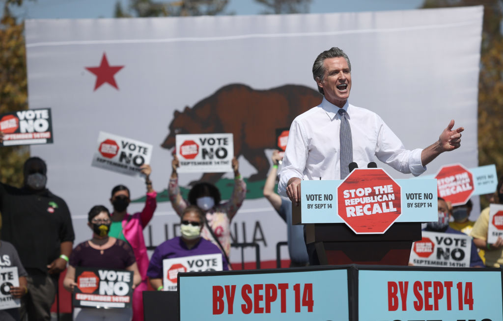 Where Gavin Newsom Stands in Polls 5 Days Ahead of California Recall