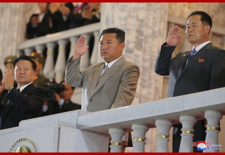 North korea, supreme, leader, kim, jung, united, parade