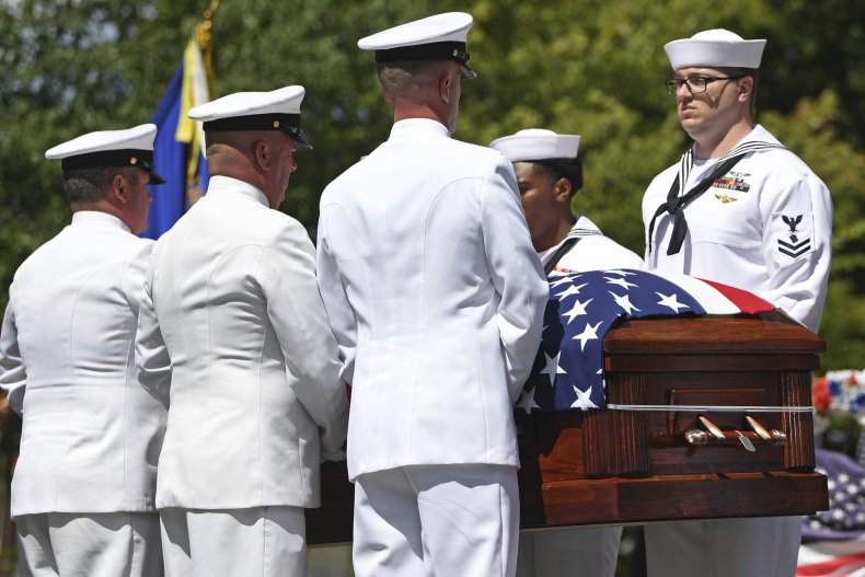 Marine Funeral Procession