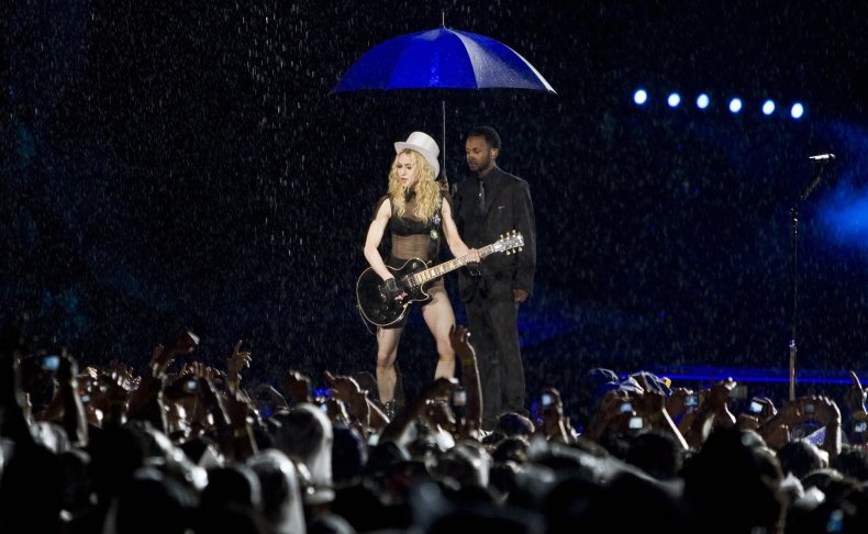 Madonna at Maracana Stadium
