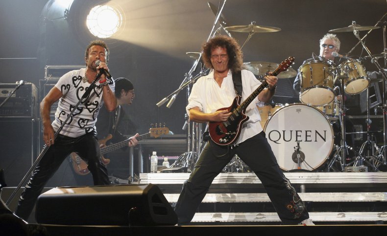 Queen perform at Saitama Super Arena