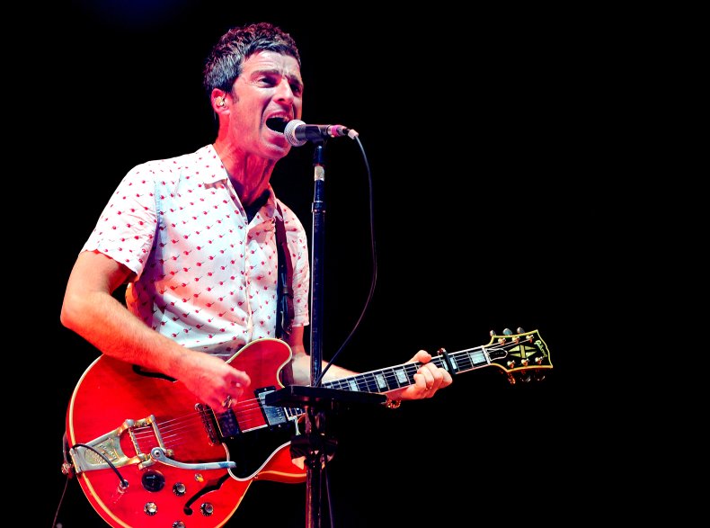 Noel Gallagher performs at Manchester Arena