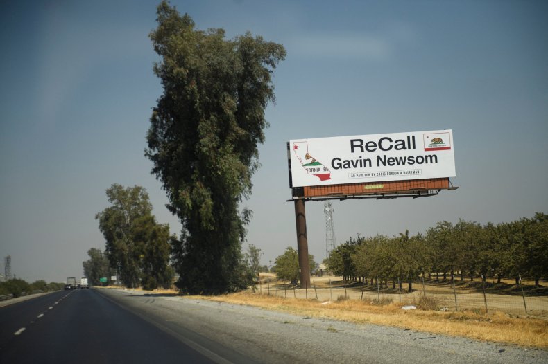 Gavin Newsom recall replacement