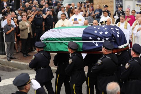 9/11 responder funeral
