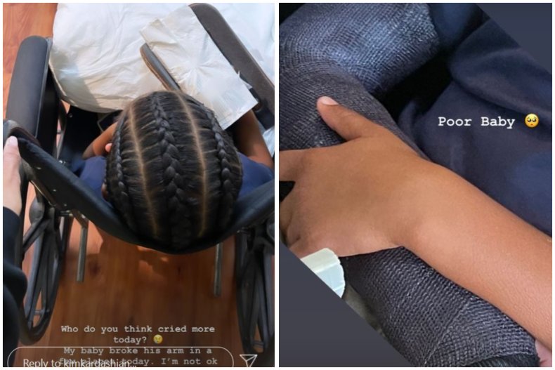 Kim Kardashian's son Saint