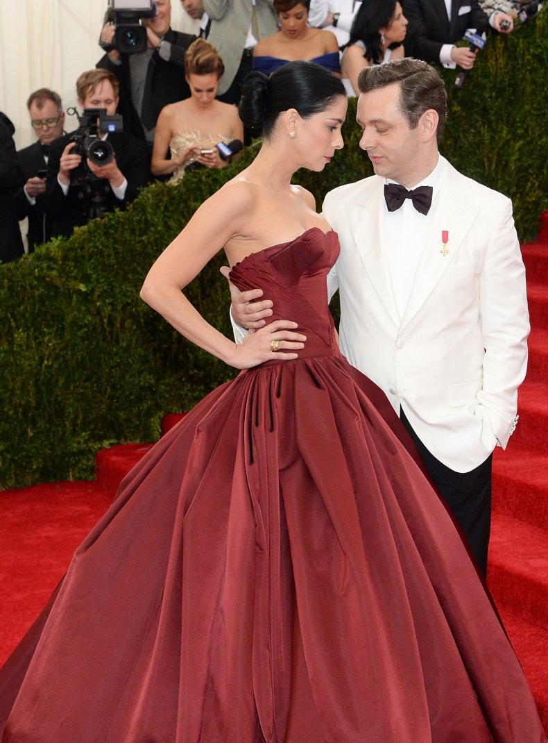 Sarah Silverman and Michael Sheen