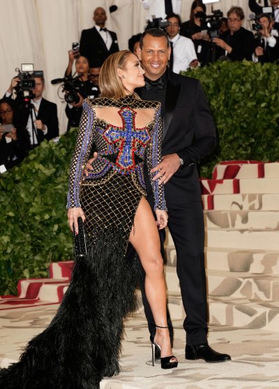 Jennifer Lopez and Alex Rodriguez