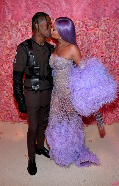 Travis Scott and Kylie Jenner kiss Travis Scott and Kylie Jenner kiss