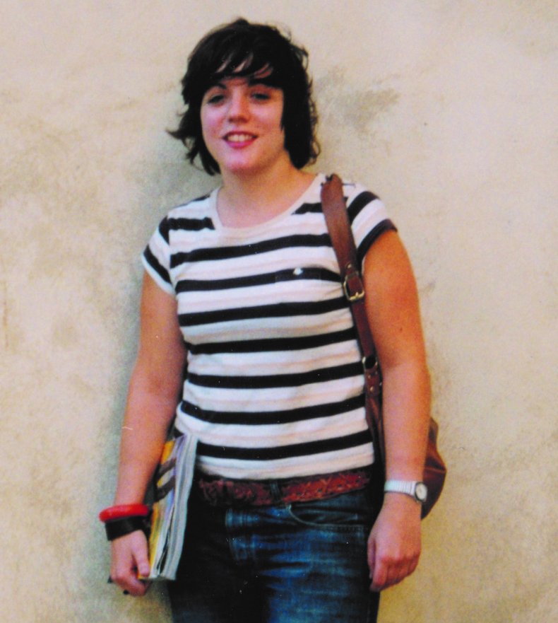 Katherine Hardy in New York in 2001