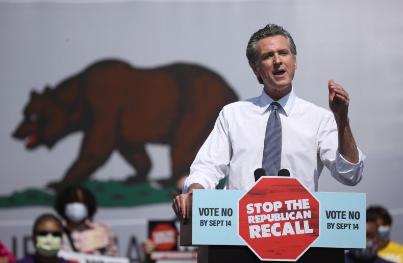 Recall Poll Shows Californians Still Oppose Effort