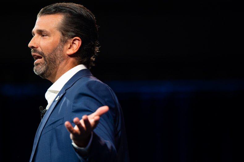 Donald Trump Jr. aliens Area 51 Holyfield