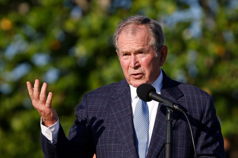 George W. Bush 9/11 anniversary MAGA Trump