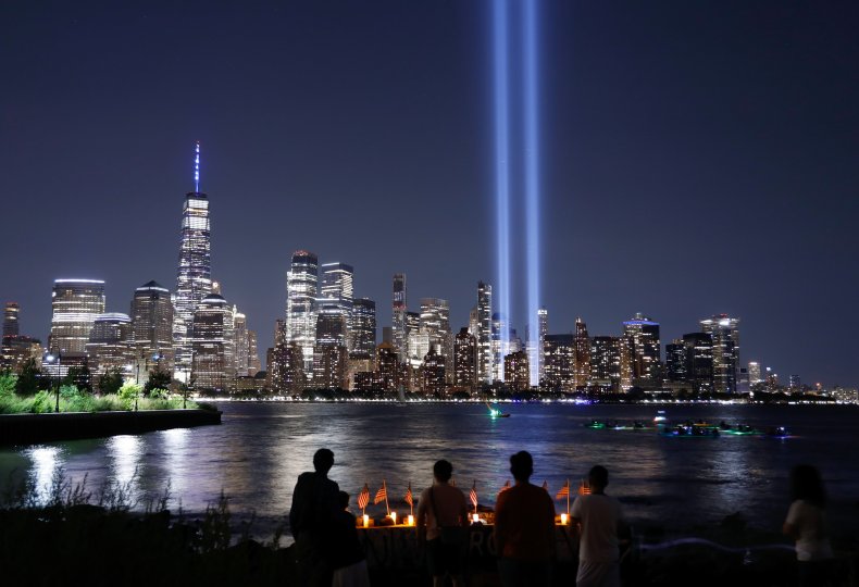 Tribute in Light Pictured on 9/11 Anniversary