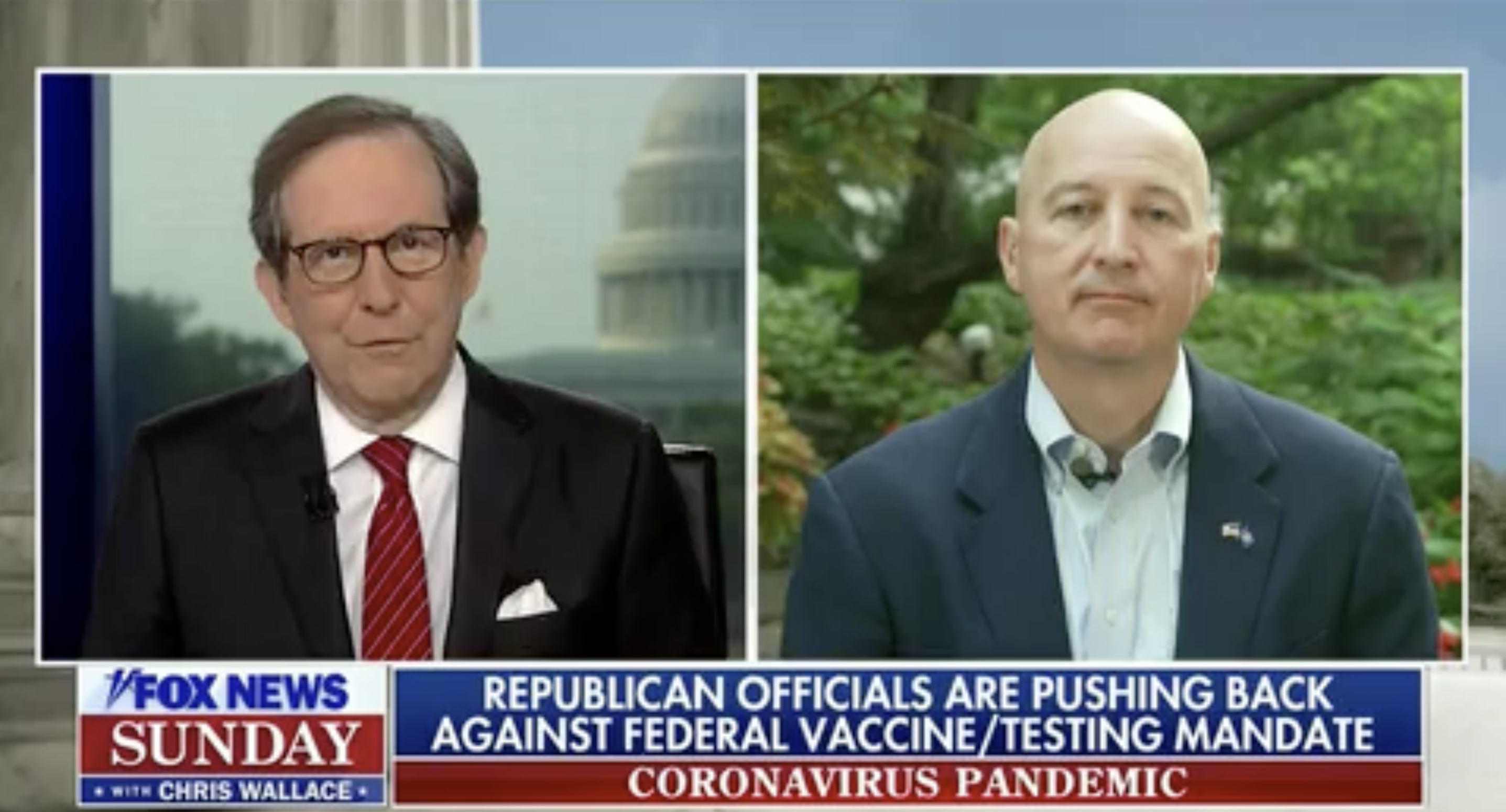 Fox Information Host Confronts GOP Governor Around Opposition to Vaccine Mandates, Cites Polio