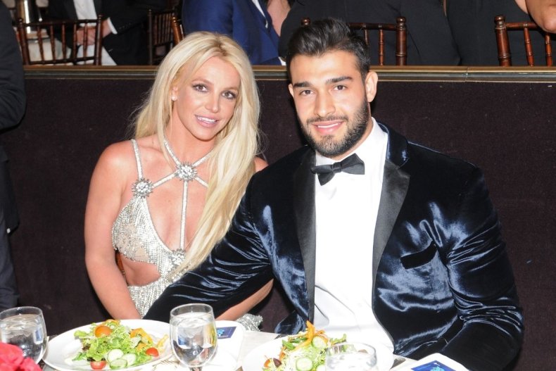 Britney Spears and Sam Asghari