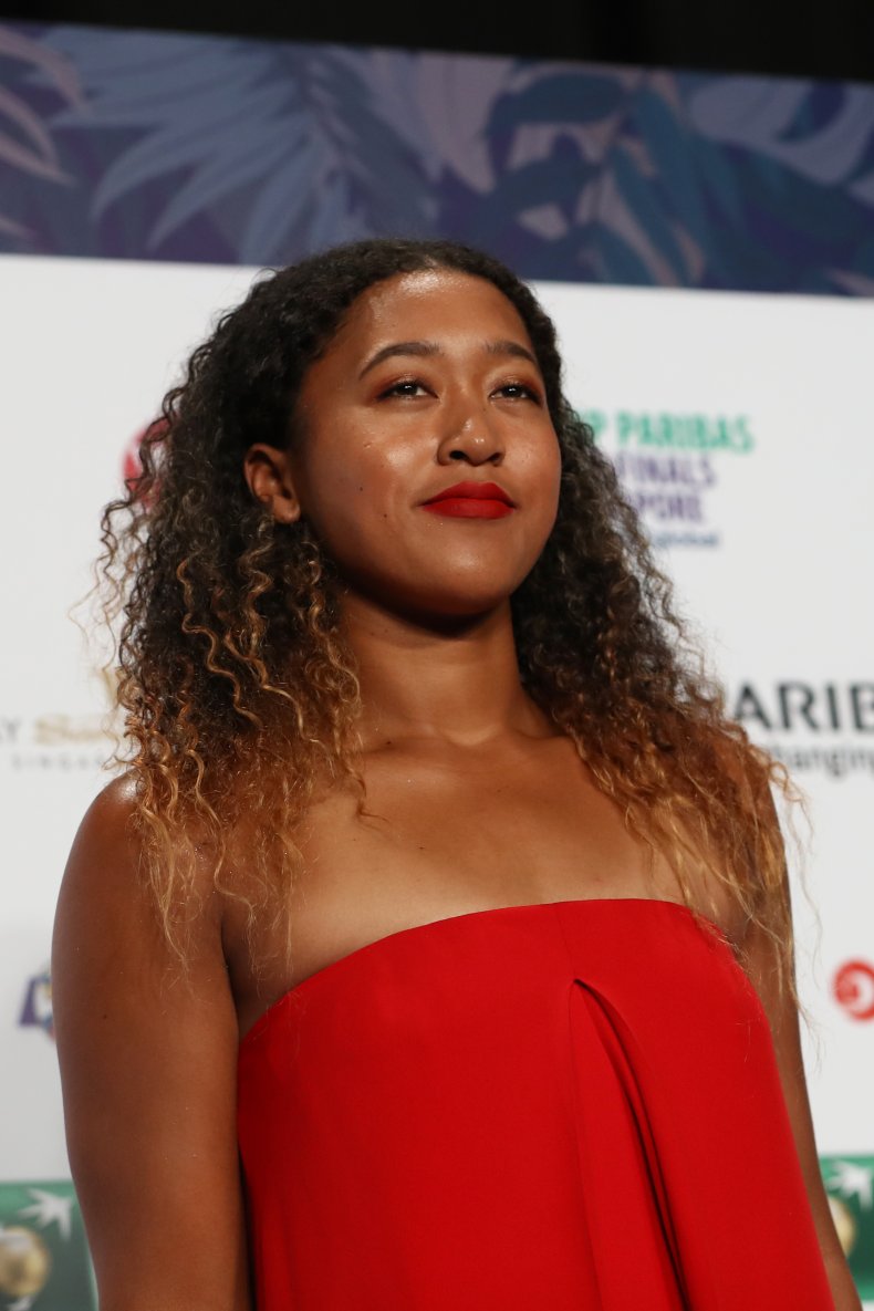 Naomi Osaka in Singapore in 2018.