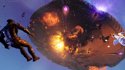 Operation Sky Fire Mothership Explosion Operation Sky Fire Mothership Explosion
