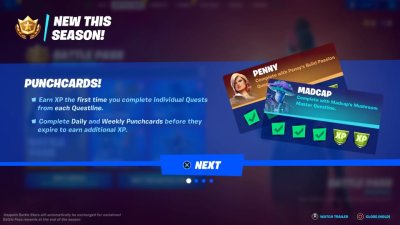 Fortnite Punchcards Alert Fortnite Punchcards Alert
