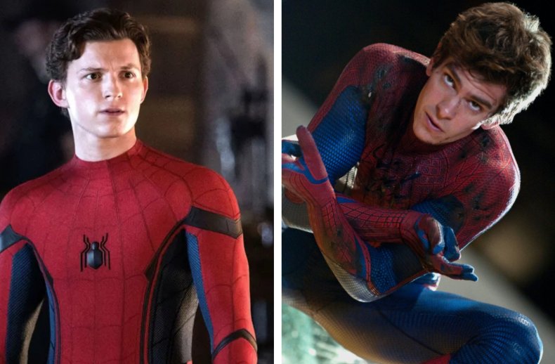 Tom Holland and Andrew Garfield