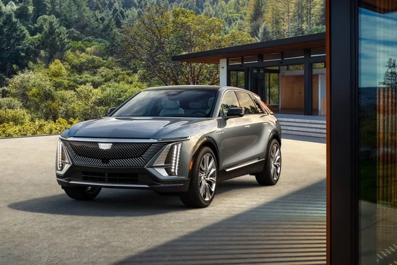 General Motors is betting big that its 2023 Cadillac Lyric electric SUV will captivate buyers.  Source : newsweek.com