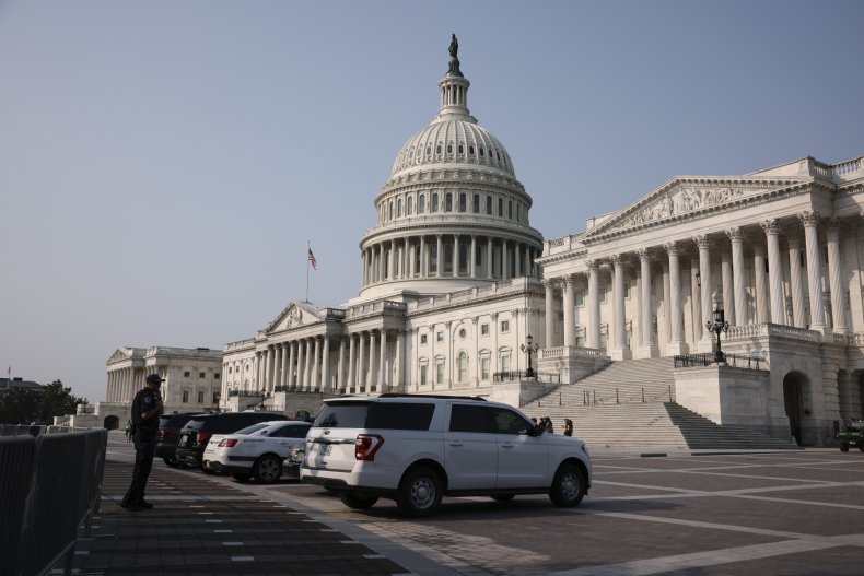 USCP Violence Not Tolerated J6 Rally