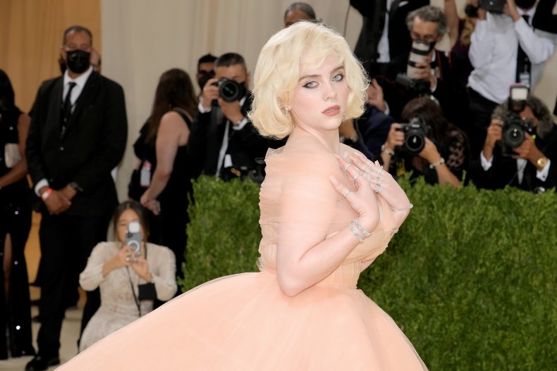 Billie Eilish wears Oscar De La Renta