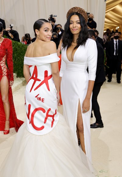 AOC attends the Met Gala