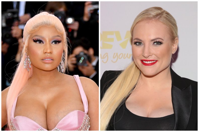 Nicki Minaj and Meghan McCain