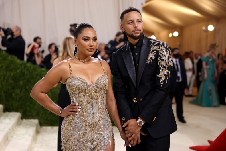 Steph Curry and Ayesha Curry