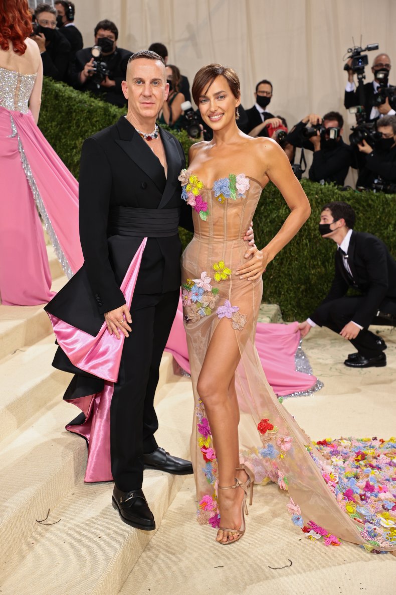 Jeremy Scott and Irina Shayk