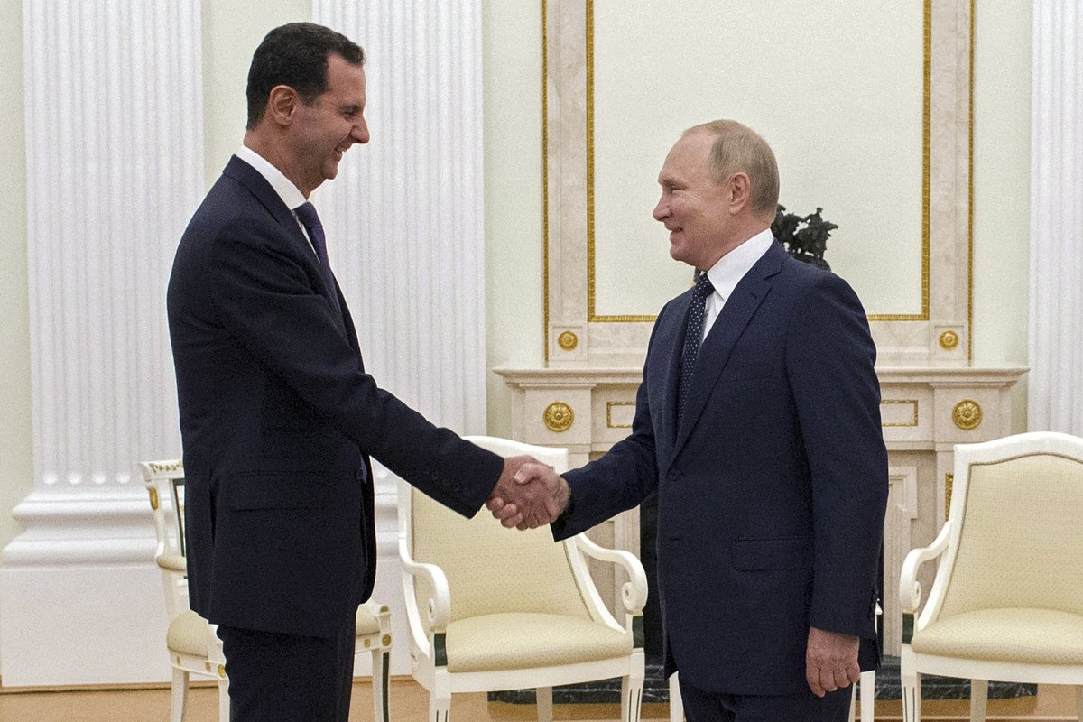 Putin and Assad Meeting