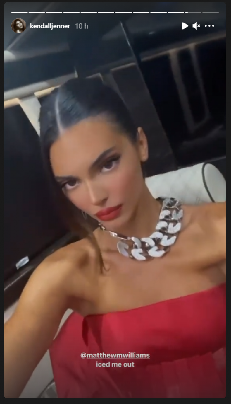 Kendall Jenner Instagram story