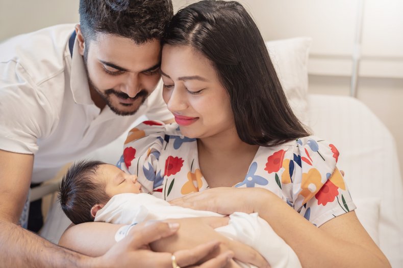 couple in delivery room