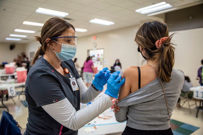 Second Shot Vaccine Hesitancy Texas Pfizer Moderna